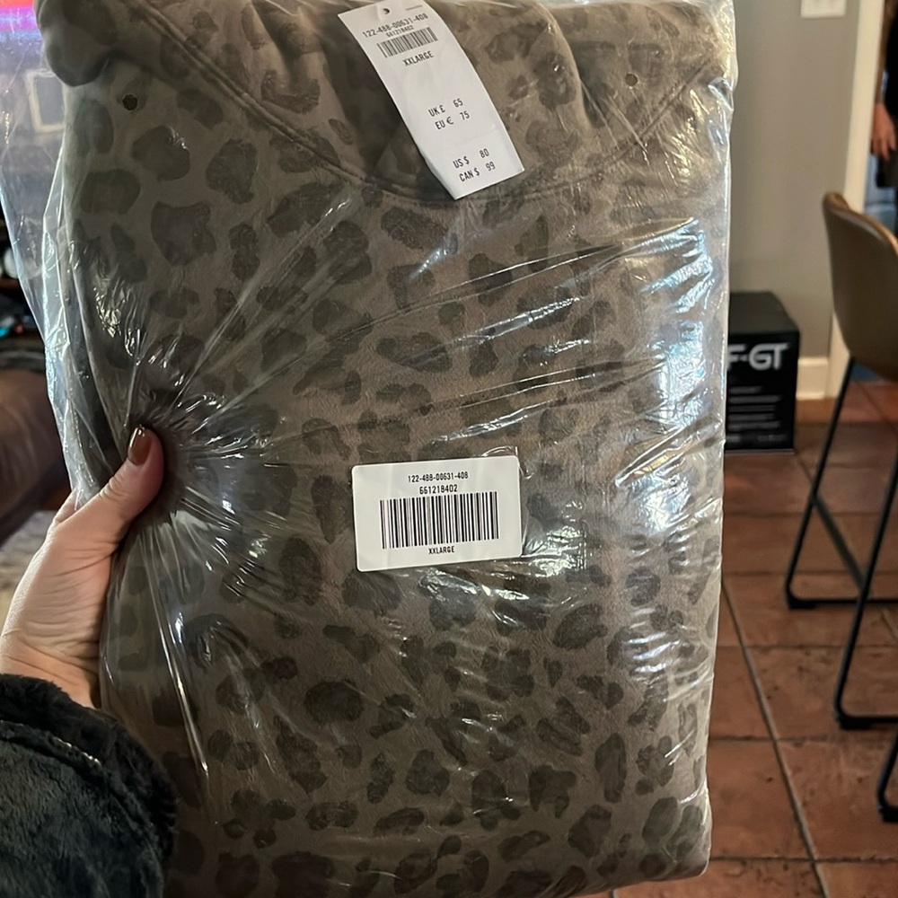 Abercrombie and Fitch Leopard men’s hoodie.  Could be unisex though!  SOLD OUT
